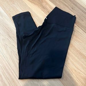 Black Size L Aerie Real Me 7/8 Leggings